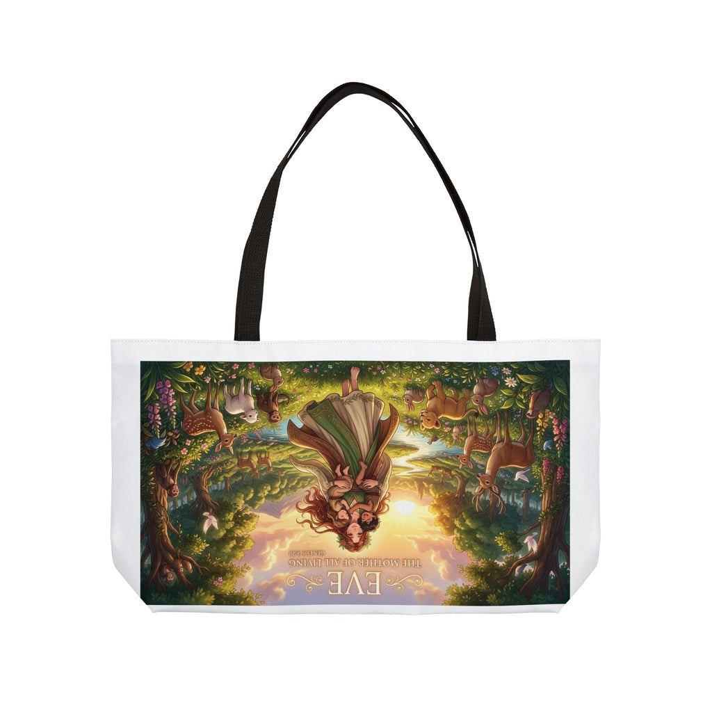 Weekender Tote Bag - Mother's Bible Illustrated Beach Carryall