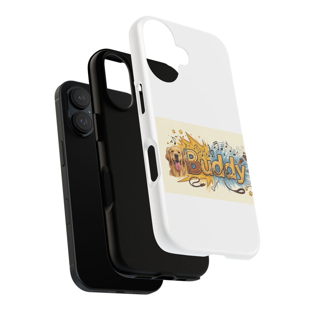 Buddy Dog Phone Case — Cute Pet Name Personalized Protective Case