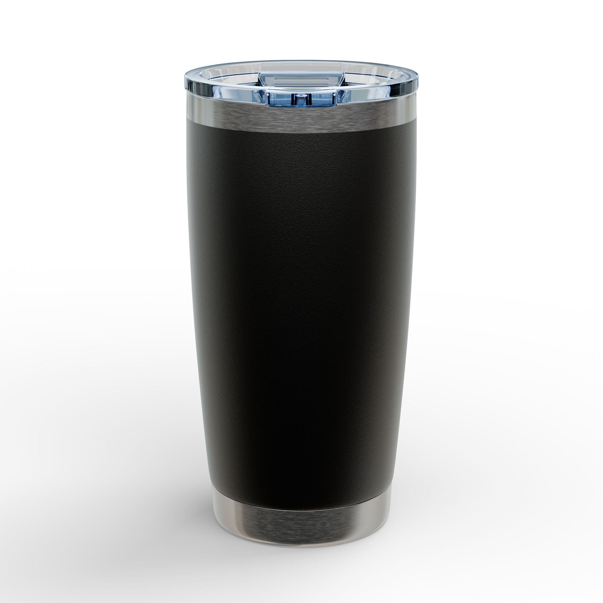 Engraved 20oz Stainless Steel Tumbler — Riva Black Marble Design
