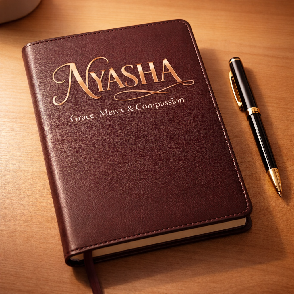 Nyasha Name Art – Grace, Mercy & Compassion