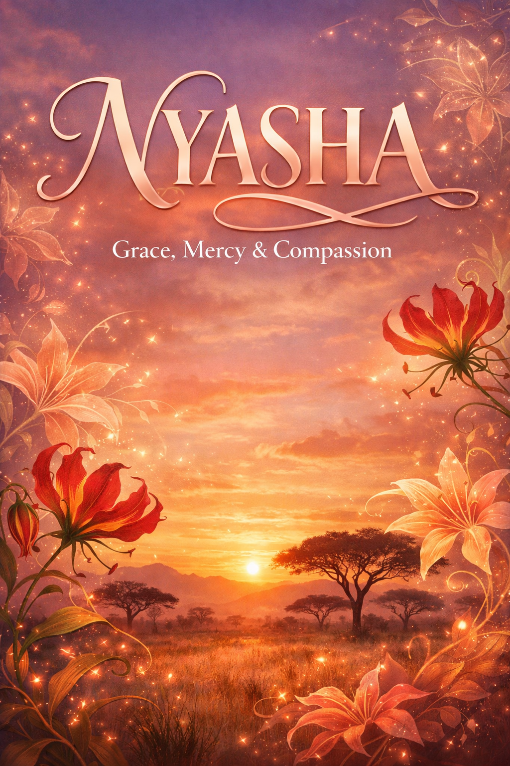 Nyasha Name Art Decor
