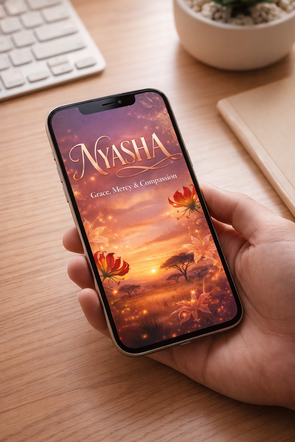 Nyasha Name Art – Grace, Mercy & Compassion